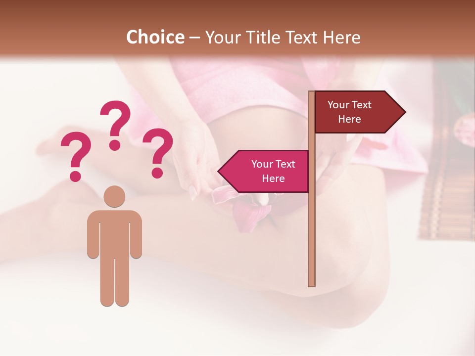 Spring Blue Plant PowerPoint Template