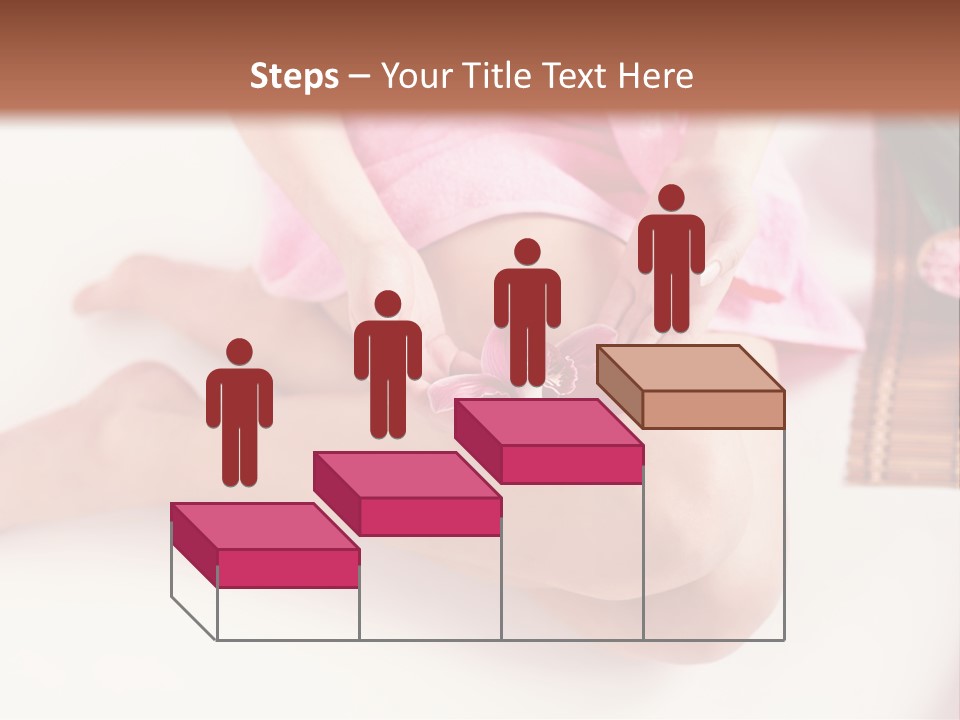 Spring Blue Plant PowerPoint Template