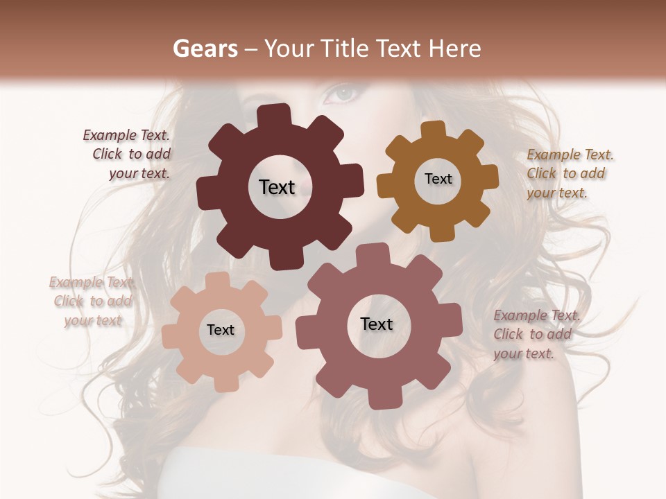 Emotion Well Being Spring Flower PowerPoint Template