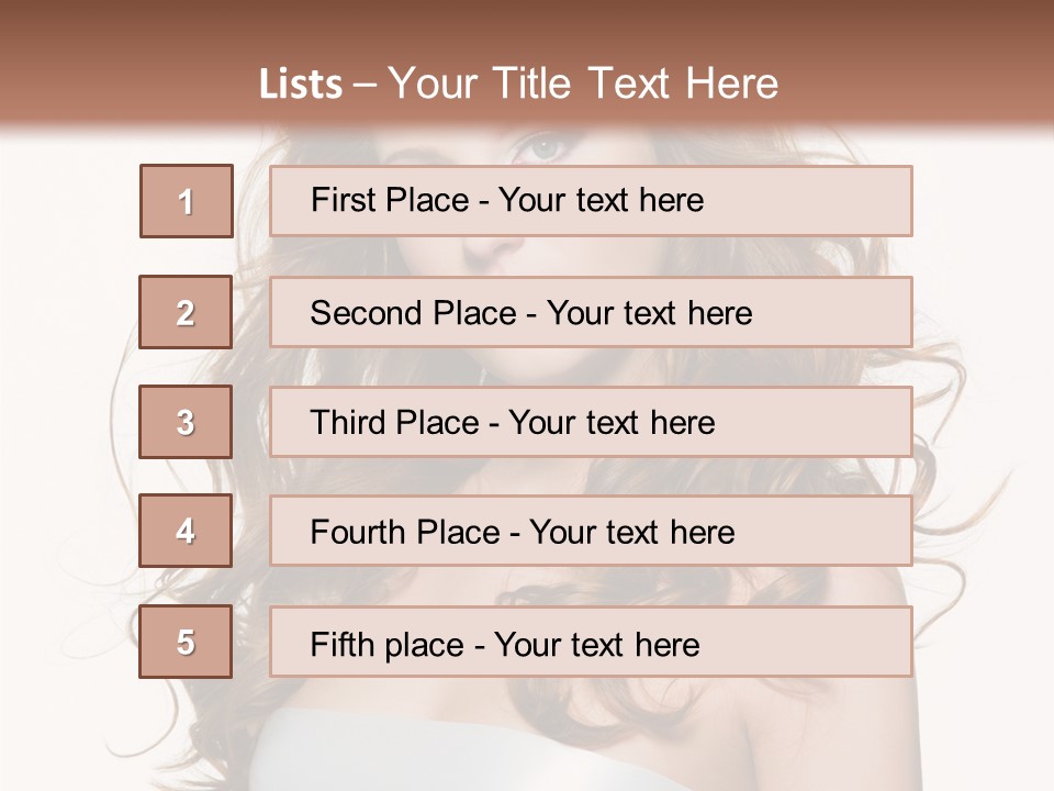 Emotion Well Being Spring Flower PowerPoint Template