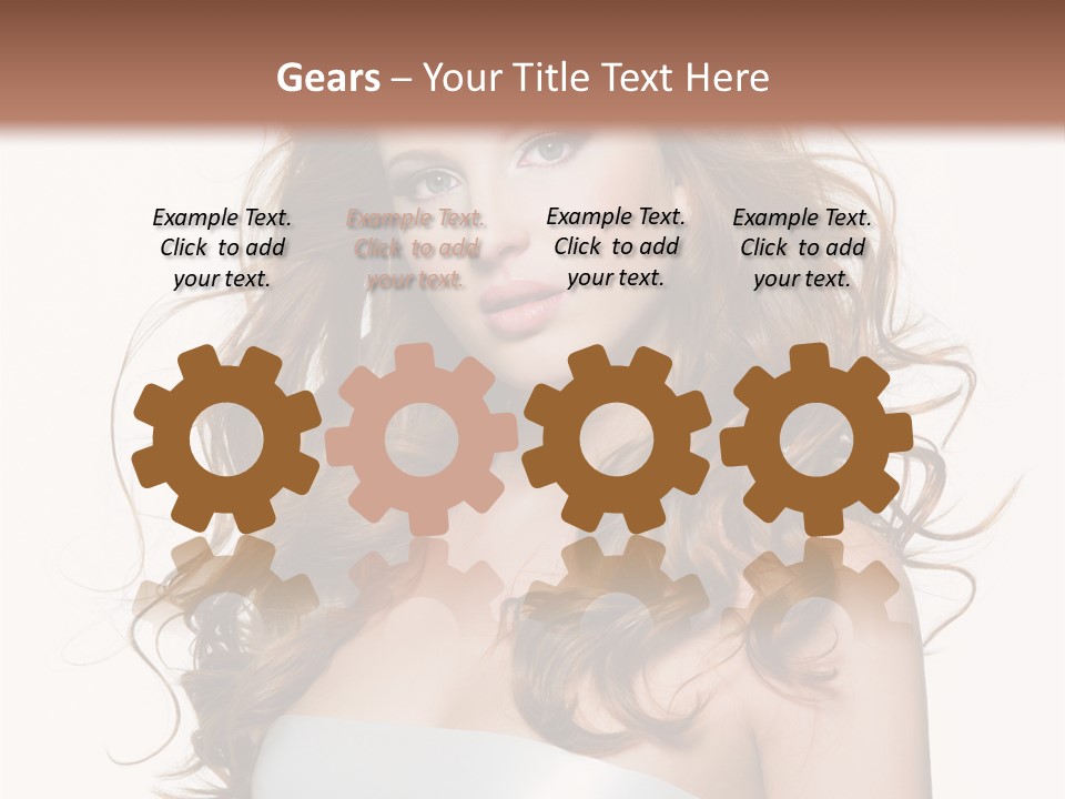 Emotion Well Being Spring Flower PowerPoint Template