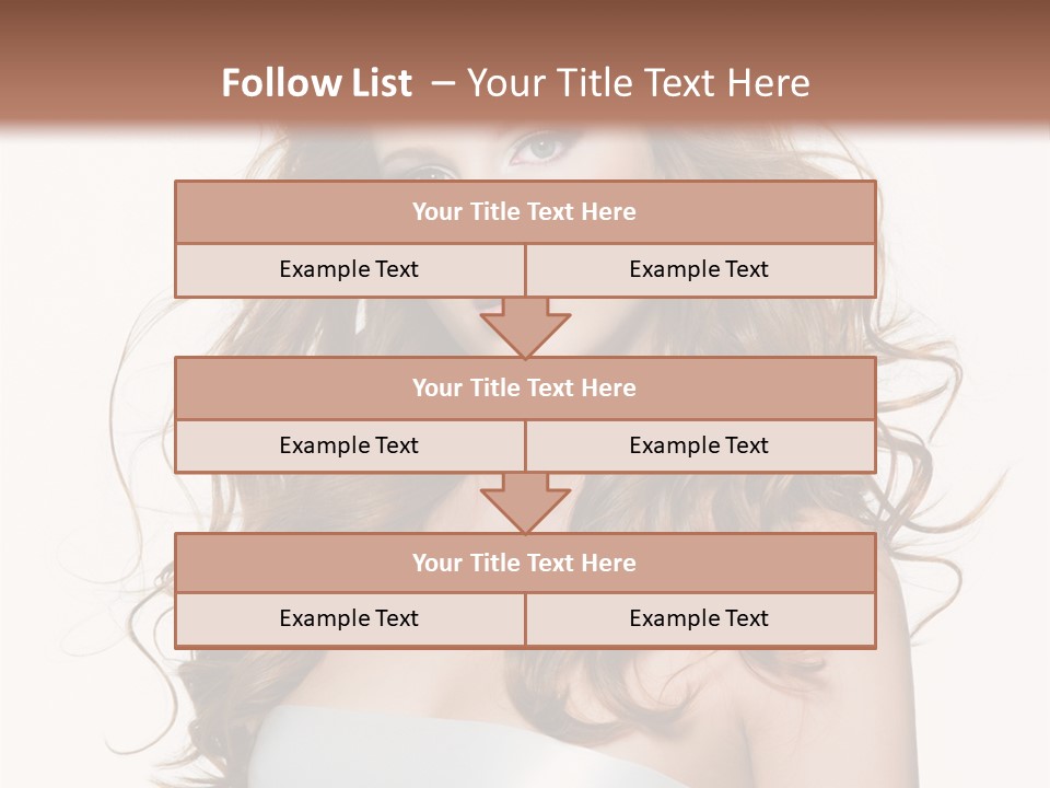 Emotion Well Being Spring Flower PowerPoint Template