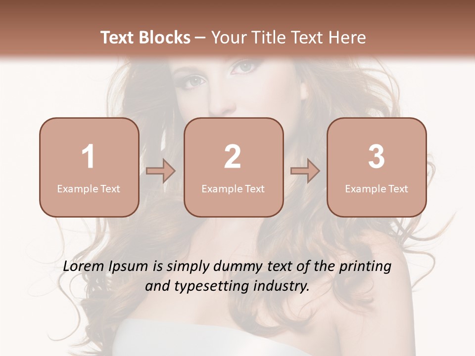 Emotion Well Being Spring Flower PowerPoint Template