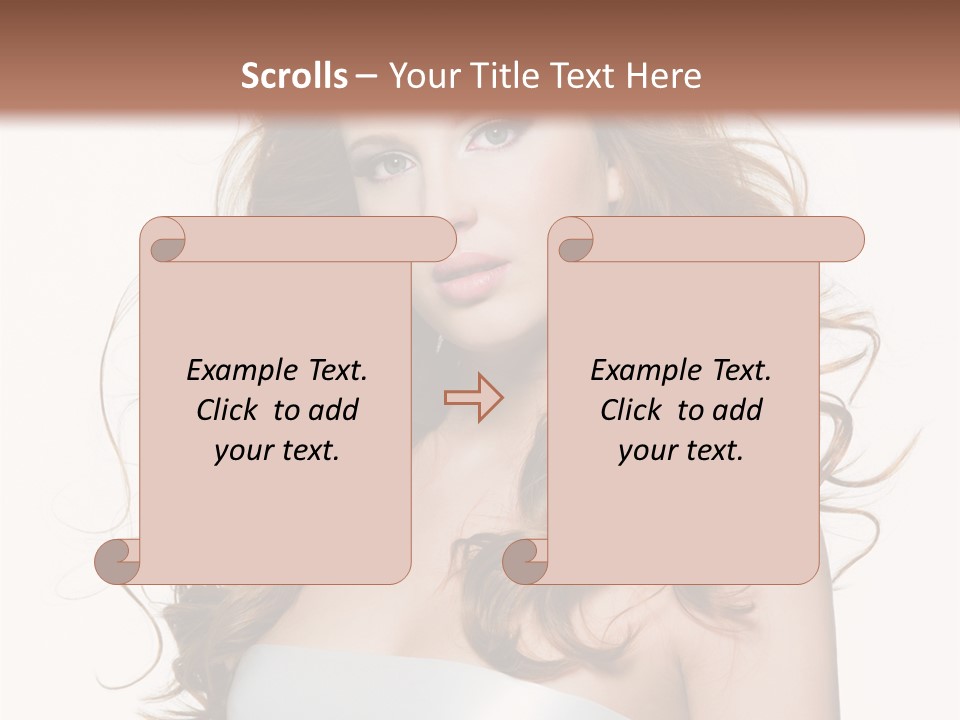 Emotion Well Being Spring Flower PowerPoint Template