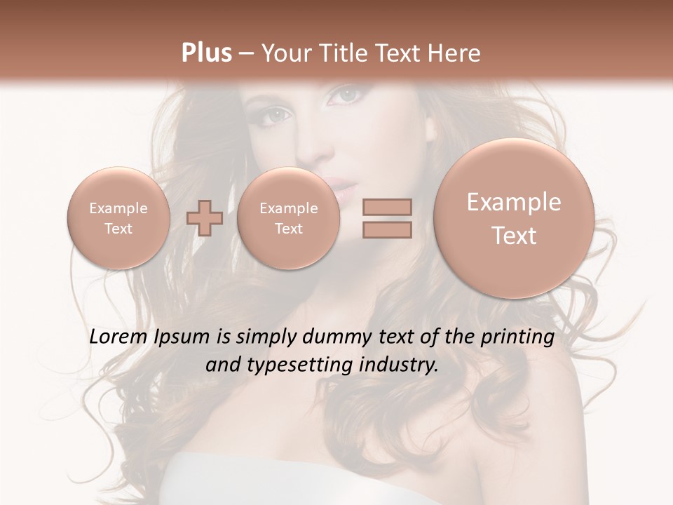 Emotion Well Being Spring Flower PowerPoint Template