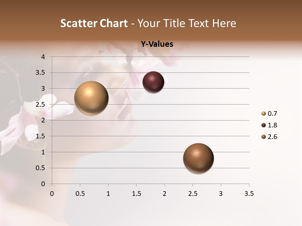 Love Yellow Orchid PowerPoint Template