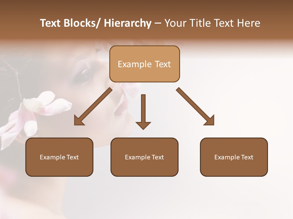 Love Yellow Orchid PowerPoint Template