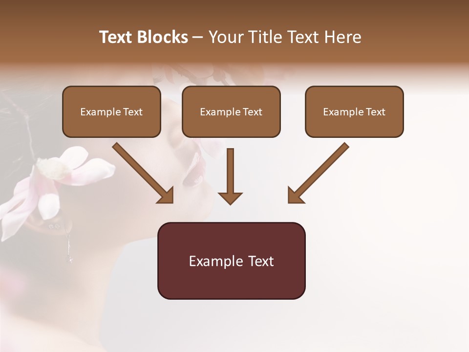 Love Yellow Orchid PowerPoint Template