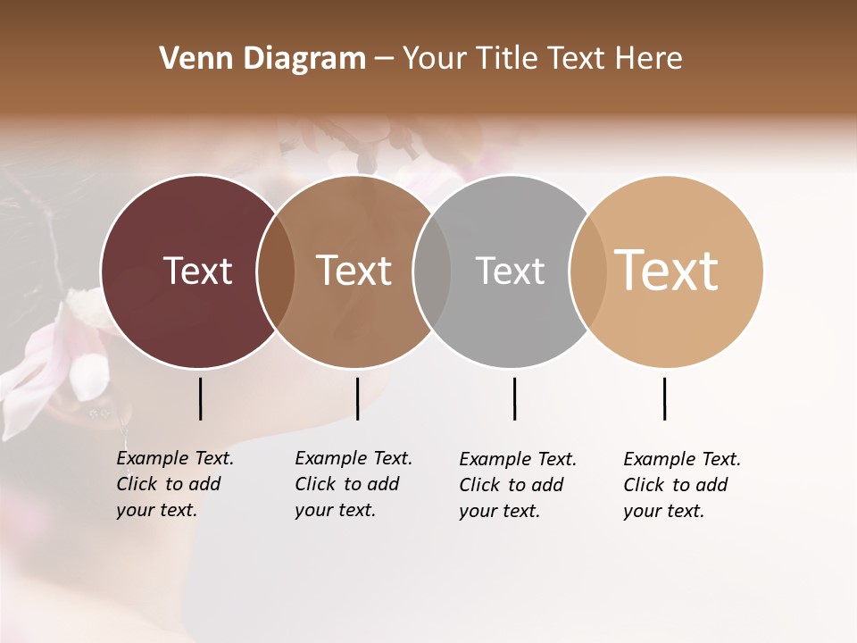 Love Yellow Orchid PowerPoint Template