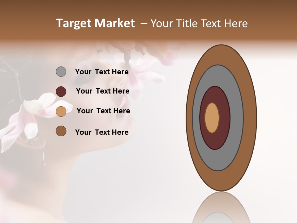 Love Yellow Orchid PowerPoint Template