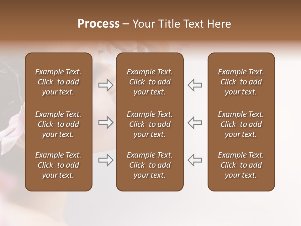 Love Yellow Orchid PowerPoint Template