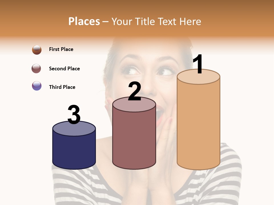 Relaxation Houseplant Red PowerPoint Template