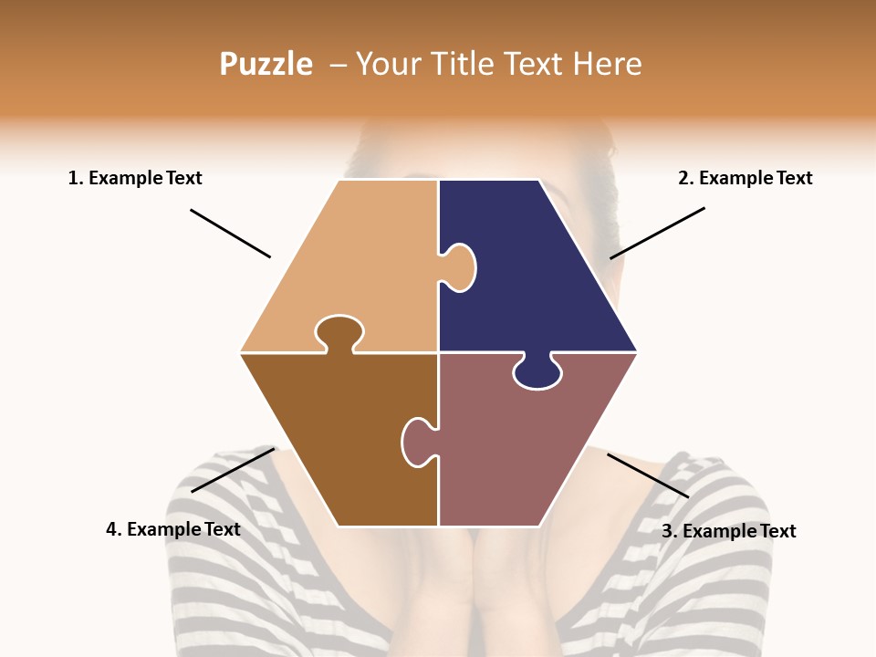 Relaxation Houseplant Red PowerPoint Template