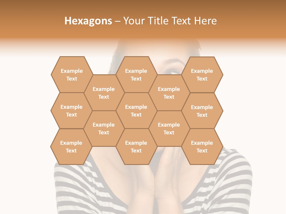 Relaxation Houseplant Red PowerPoint Template