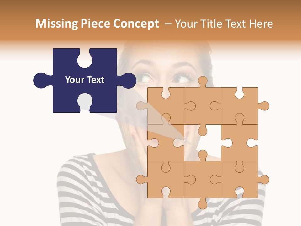 Relaxation Houseplant Red PowerPoint Template