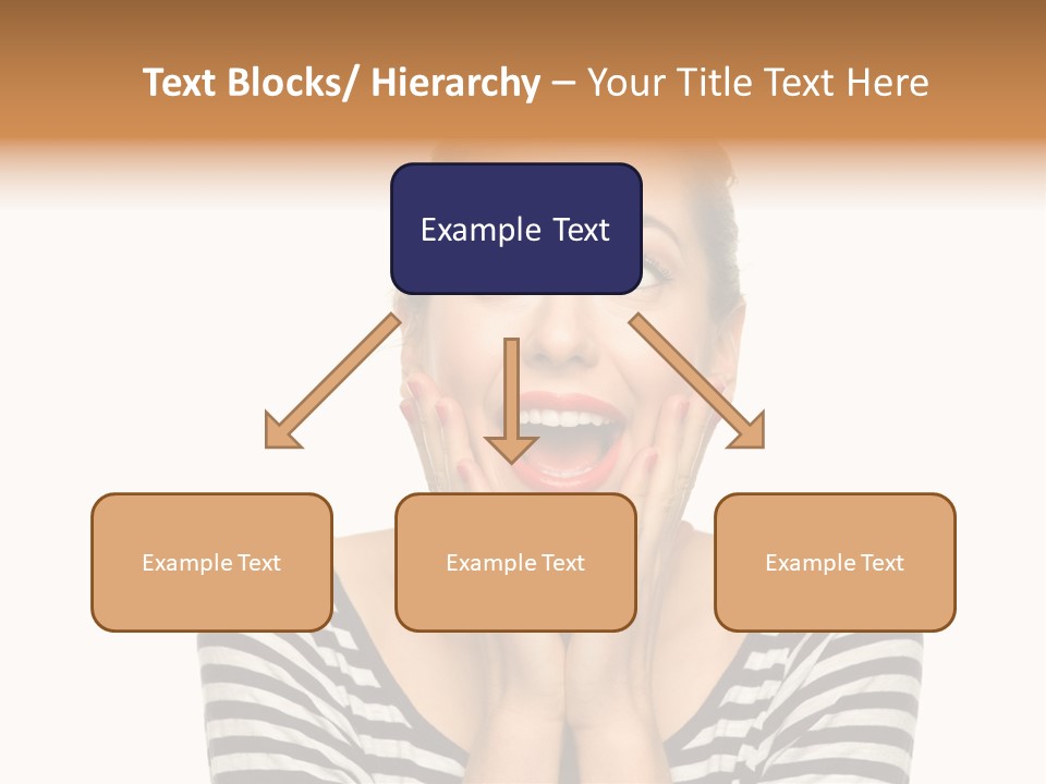 Relaxation Houseplant Red PowerPoint Template