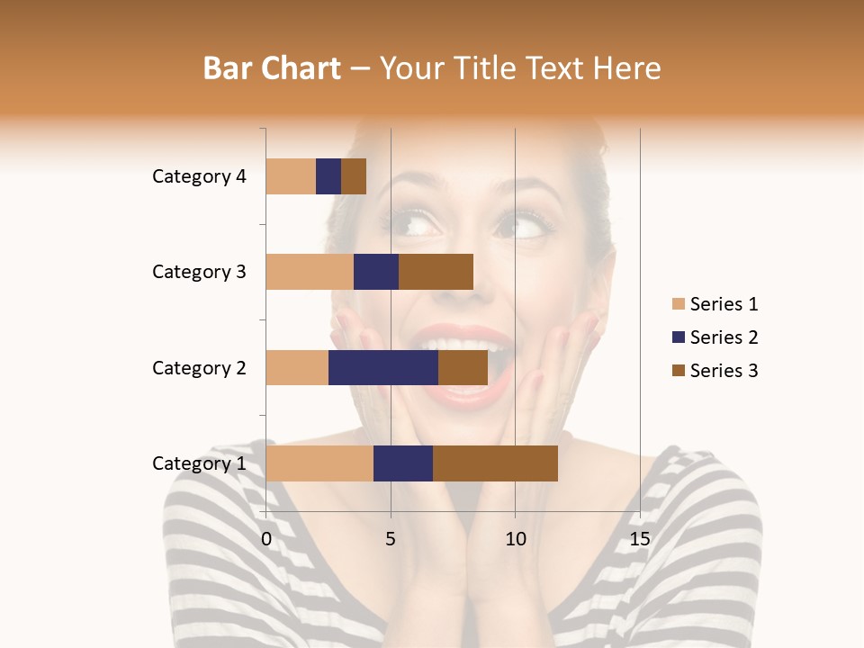 Relaxation Houseplant Red PowerPoint Template