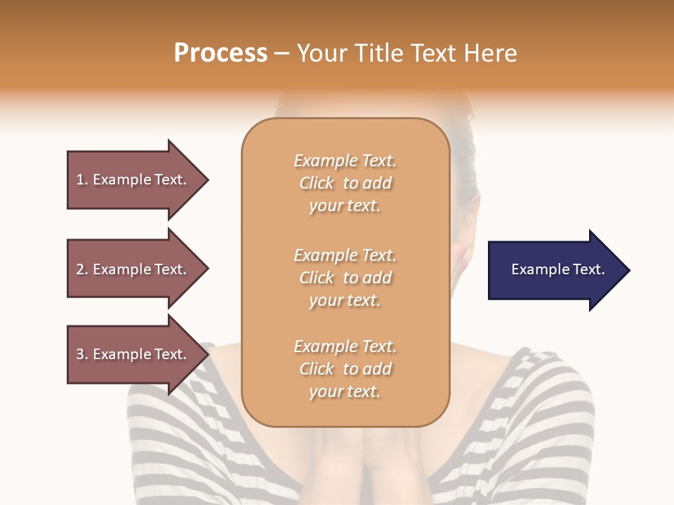 Relaxation Houseplant Red PowerPoint Template