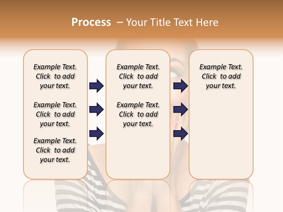 Relaxation Houseplant Red PowerPoint Template