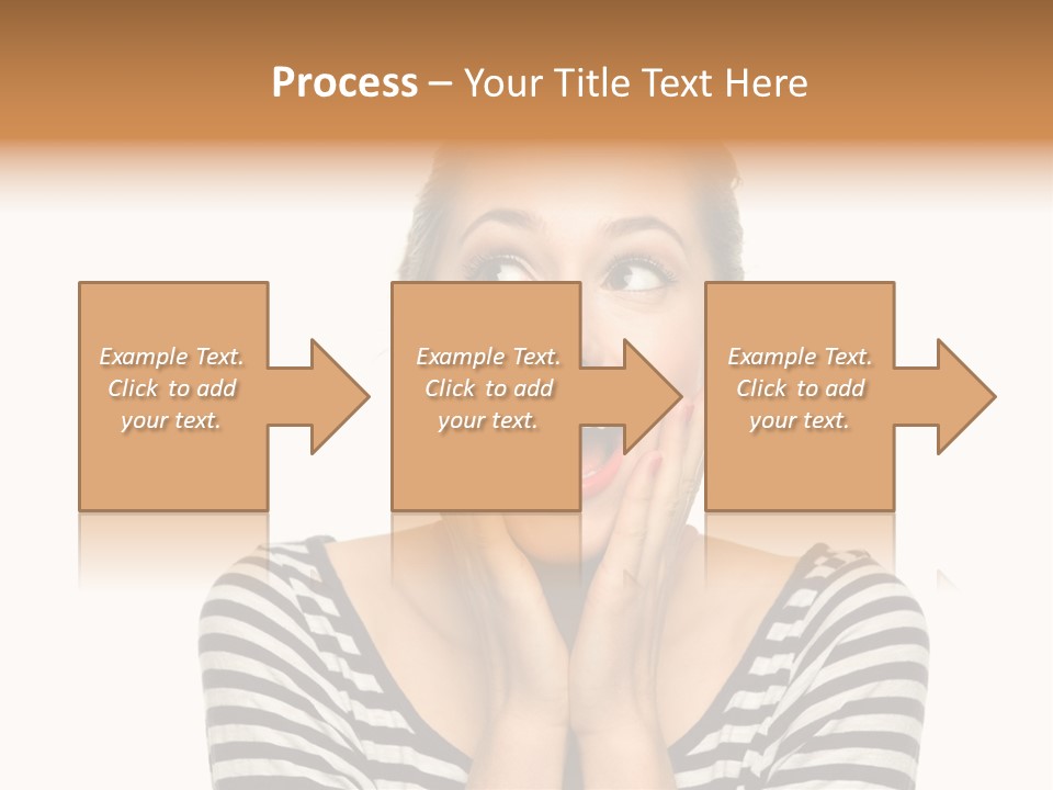 Relaxation Houseplant Red PowerPoint Template