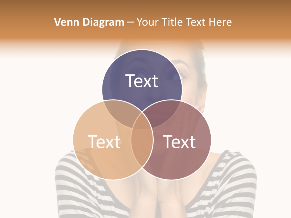 Relaxation Houseplant Red PowerPoint Template