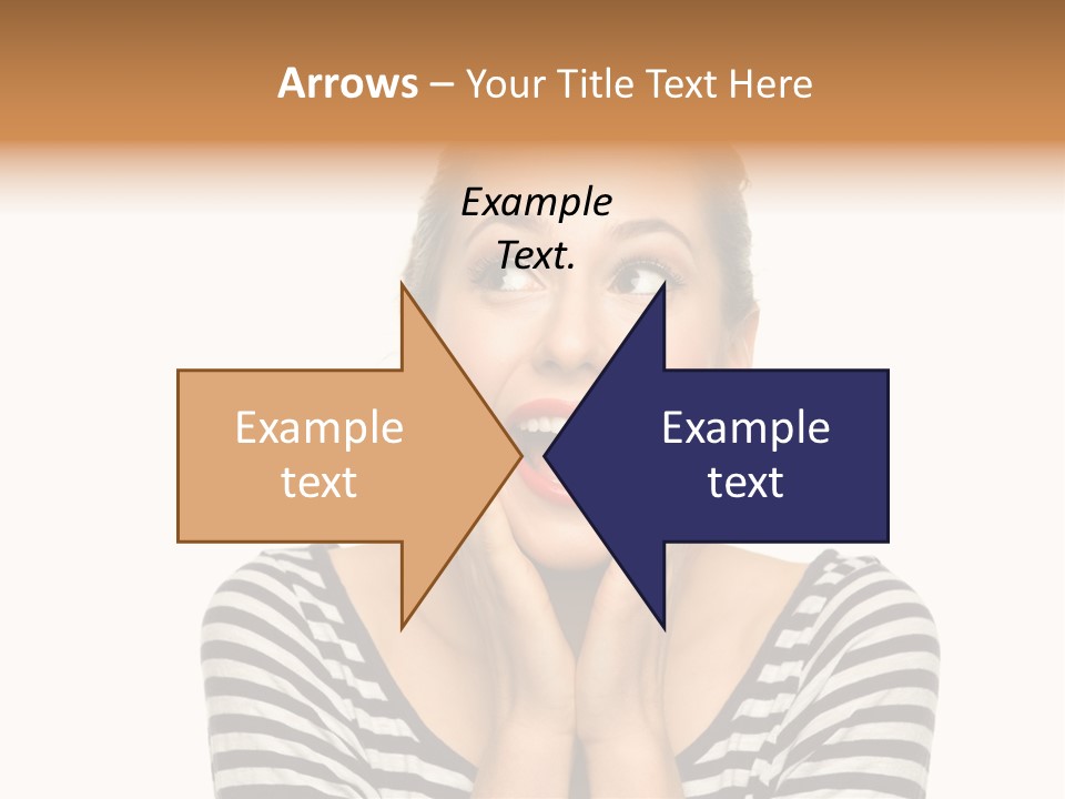 Relaxation Houseplant Red PowerPoint Template