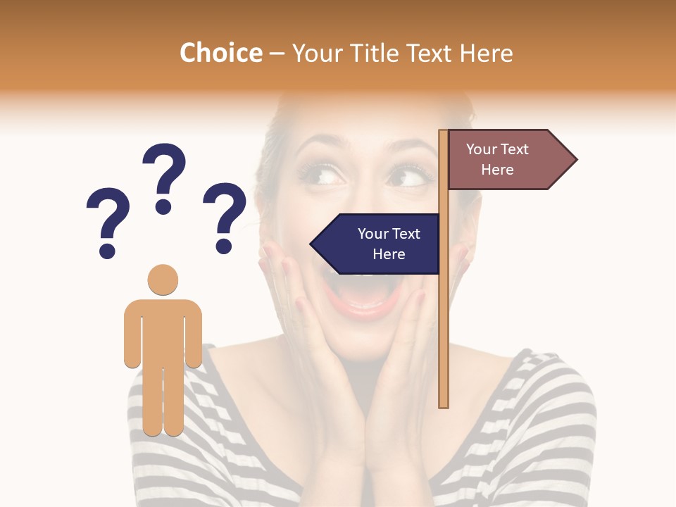 Relaxation Houseplant Red PowerPoint Template