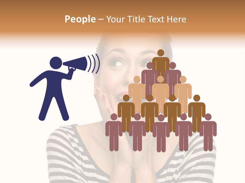 Relaxation Houseplant Red PowerPoint Template