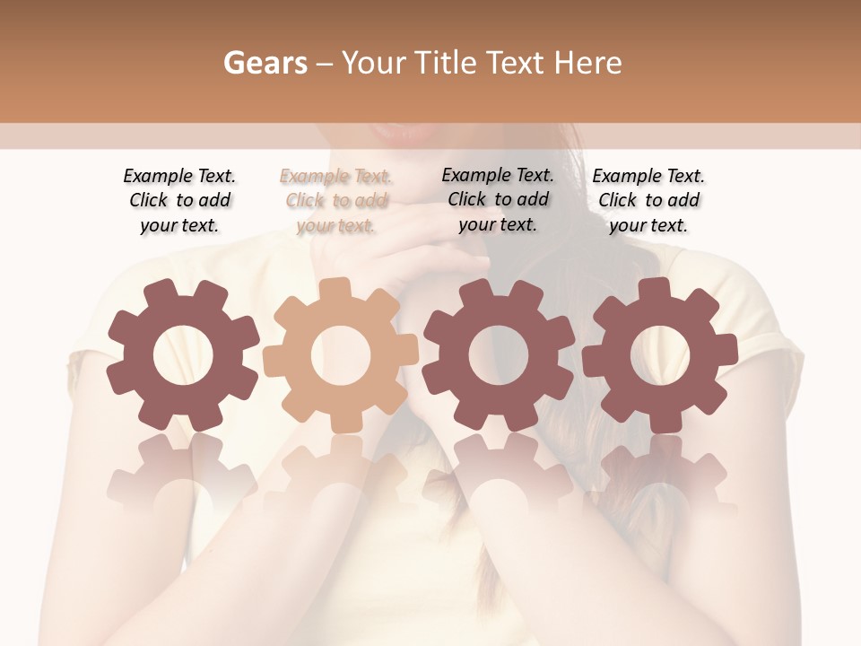 Nature Blue Ebook PowerPoint Template