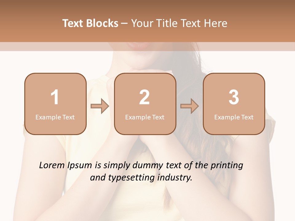 Nature Blue Ebook PowerPoint Template