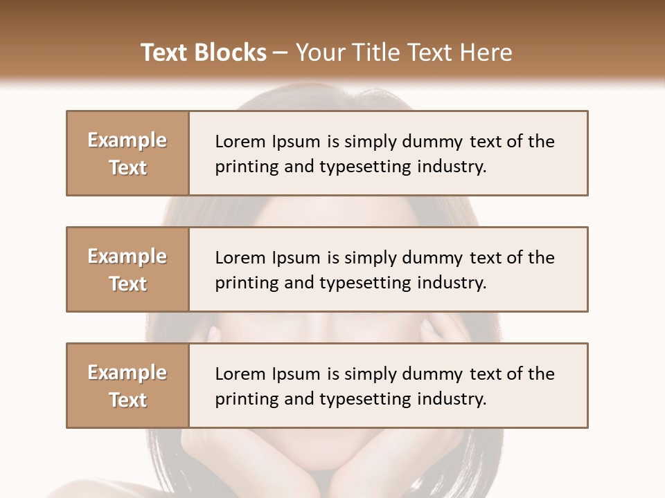 Mother's Day Summer Blue PowerPoint Template