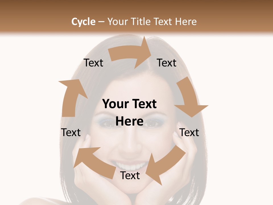 Mother's Day Summer Blue PowerPoint Template