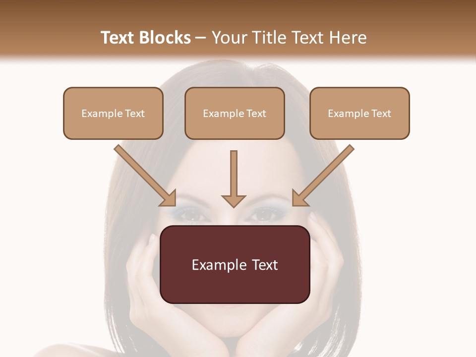 Mother's Day Summer Blue PowerPoint Template