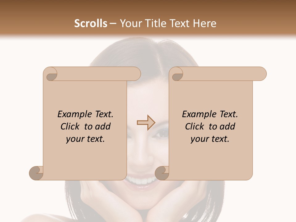 Mother's Day Summer Blue PowerPoint Template