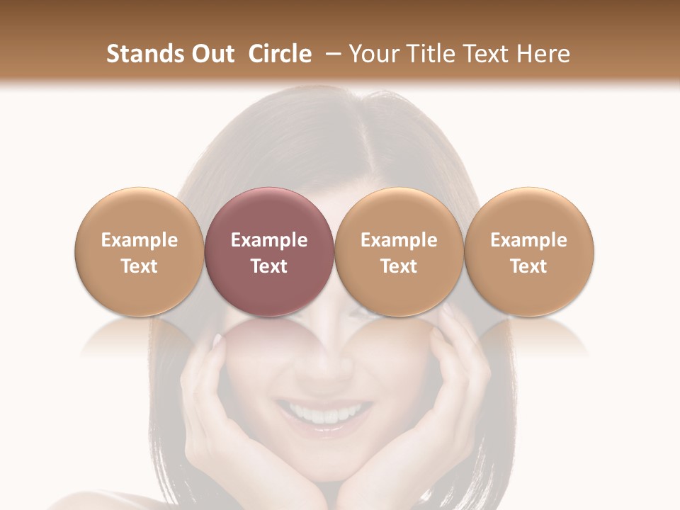 Mother's Day Summer Blue PowerPoint Template