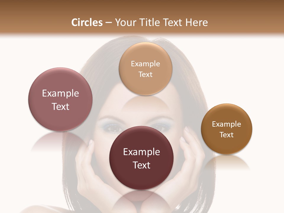 Mother's Day Summer Blue PowerPoint Template