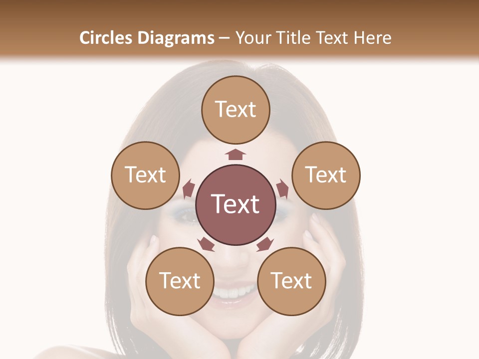 Mother's Day Summer Blue PowerPoint Template