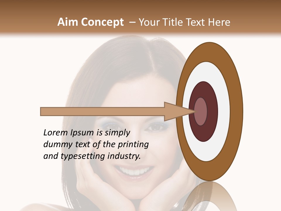 Mother's Day Summer Blue PowerPoint Template