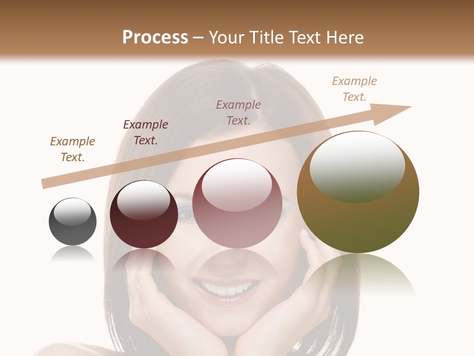 Mother's Day Summer Blue PowerPoint Template