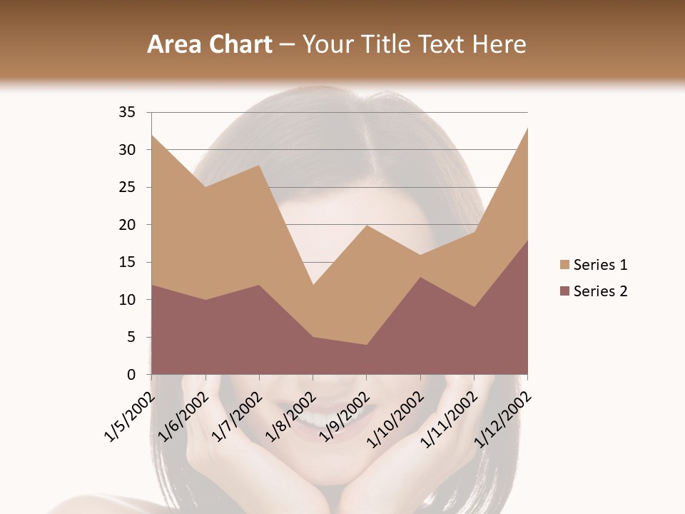 Mother's Day Summer Blue PowerPoint Template