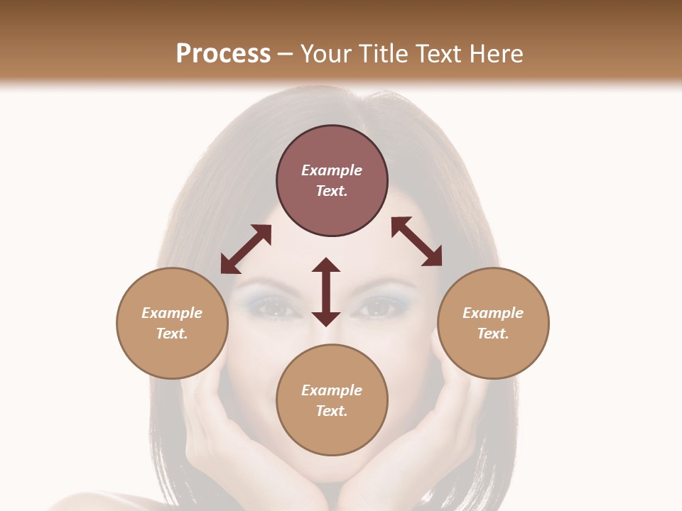 Mother's Day Summer Blue PowerPoint Template