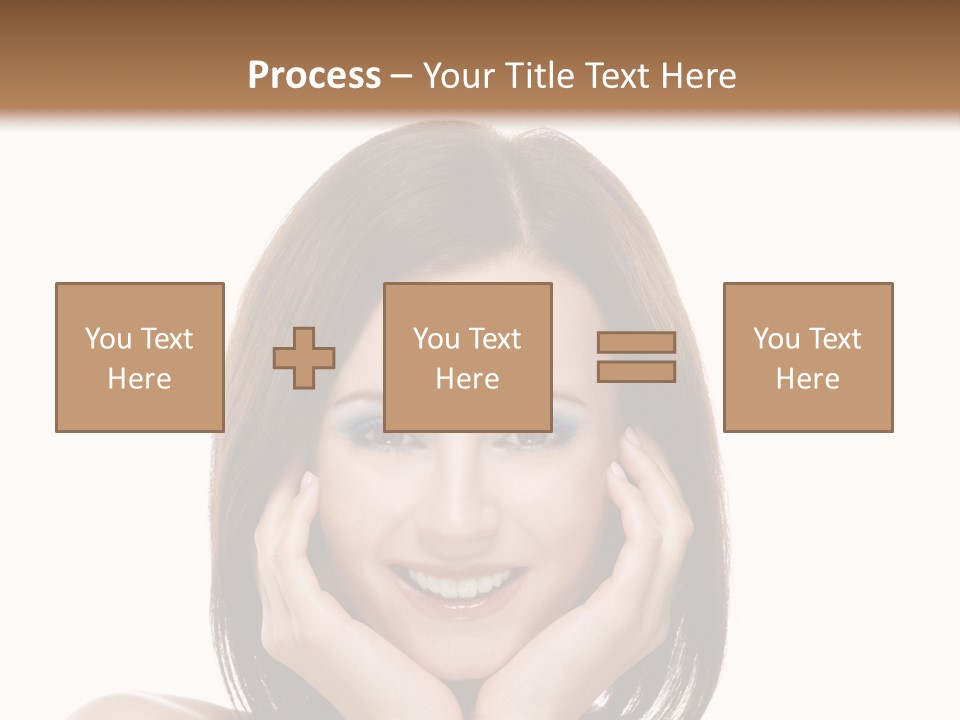 Mother's Day Summer Blue PowerPoint Template