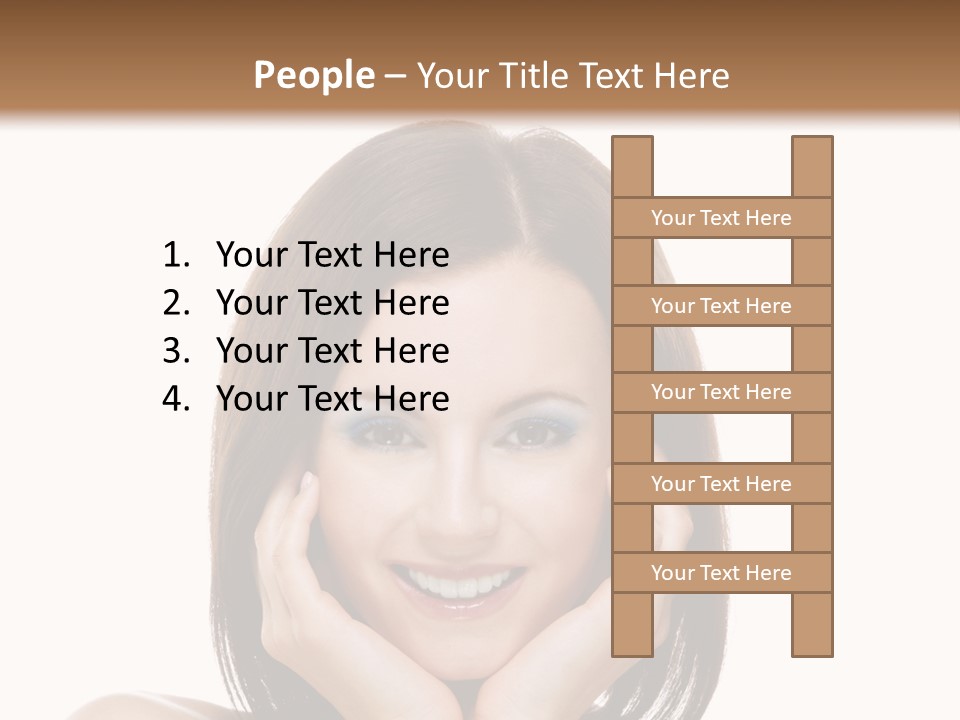 Mother's Day Summer Blue PowerPoint Template