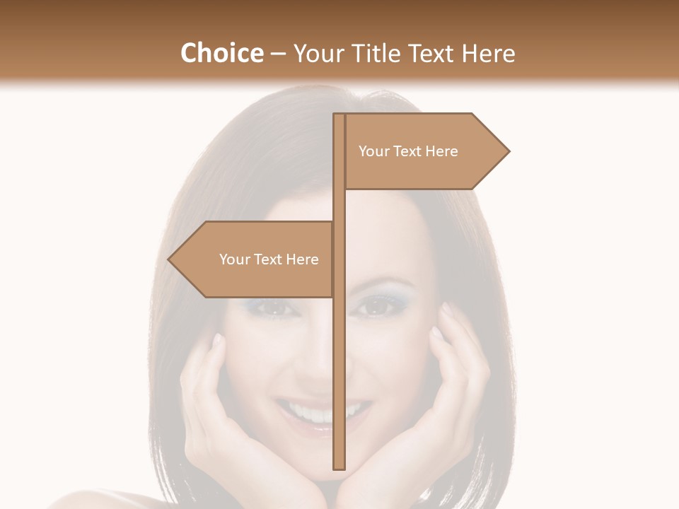 Mother's Day Summer Blue PowerPoint Template