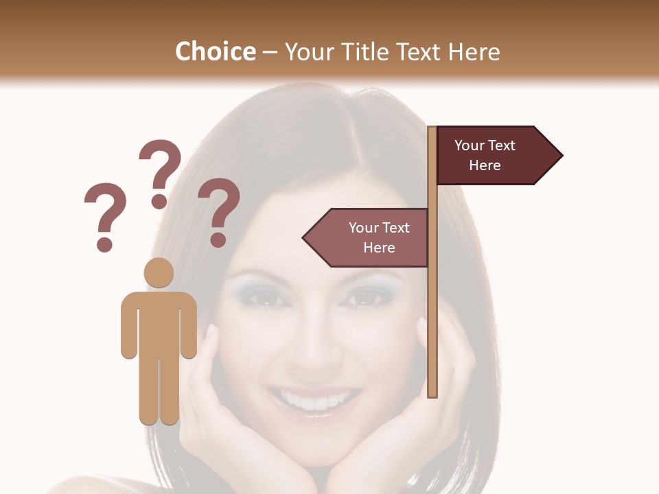 Mother's Day Summer Blue PowerPoint Template