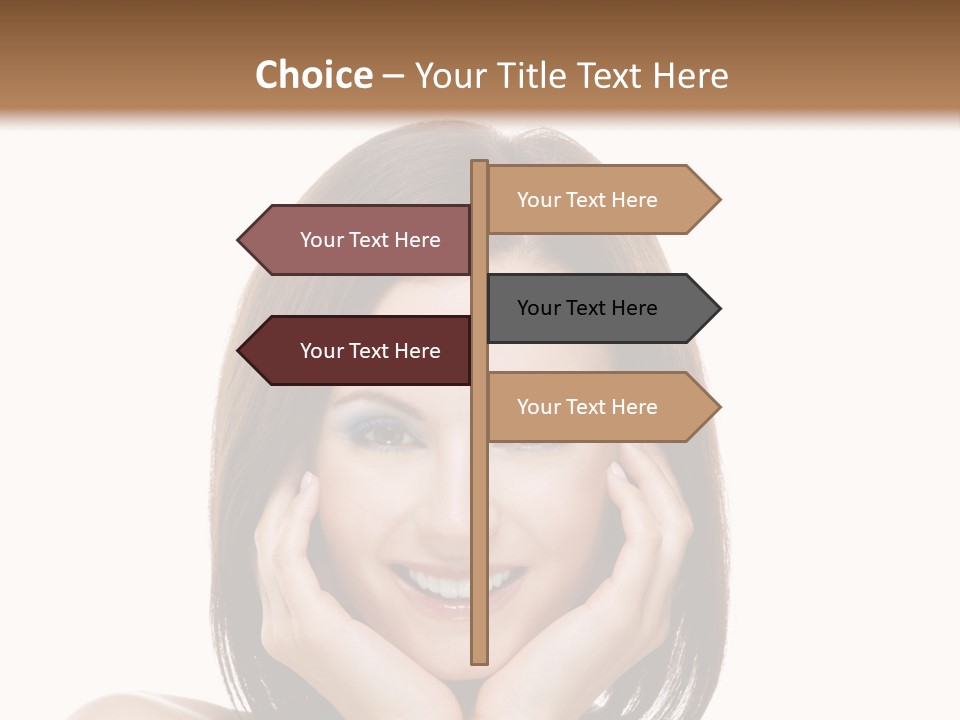 Mother's Day Summer Blue PowerPoint Template