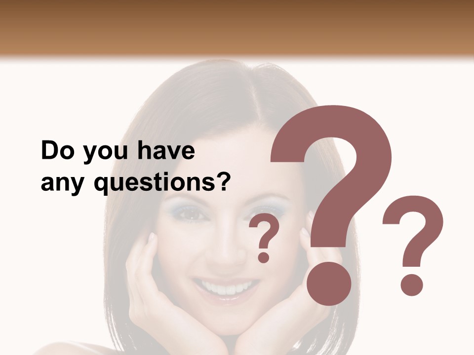 Mother's Day Summer Blue PowerPoint Template