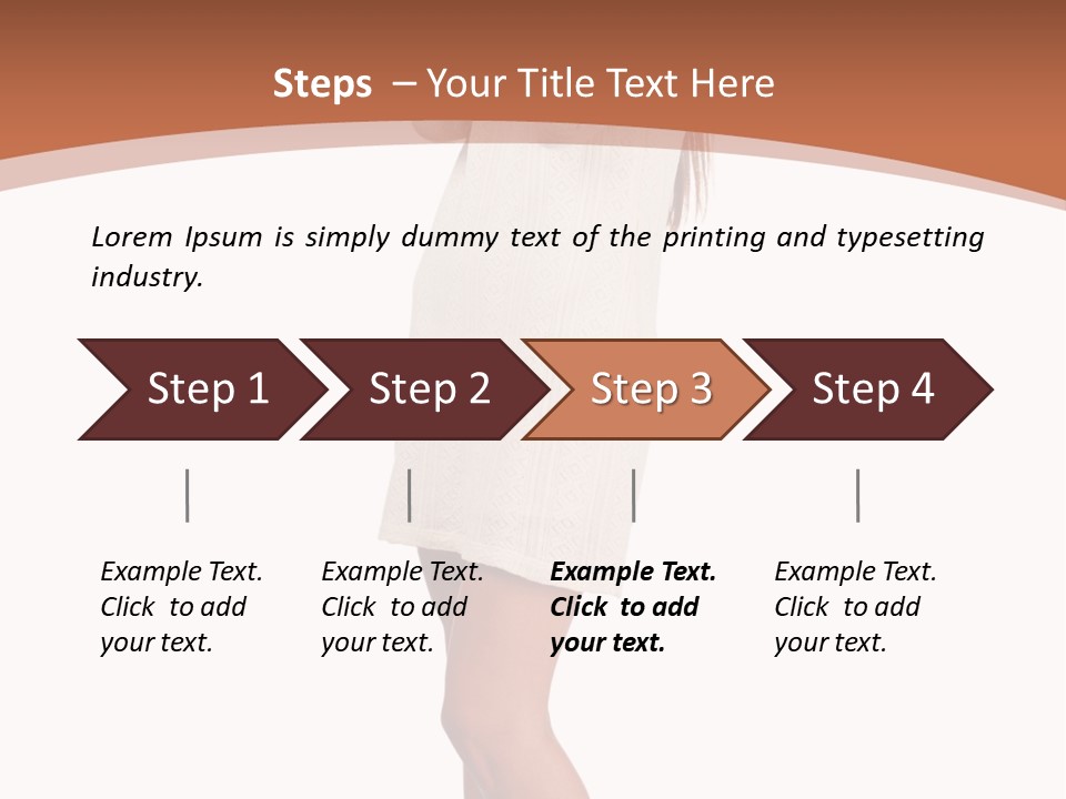 Flora Yellow Mother's Day PowerPoint Template