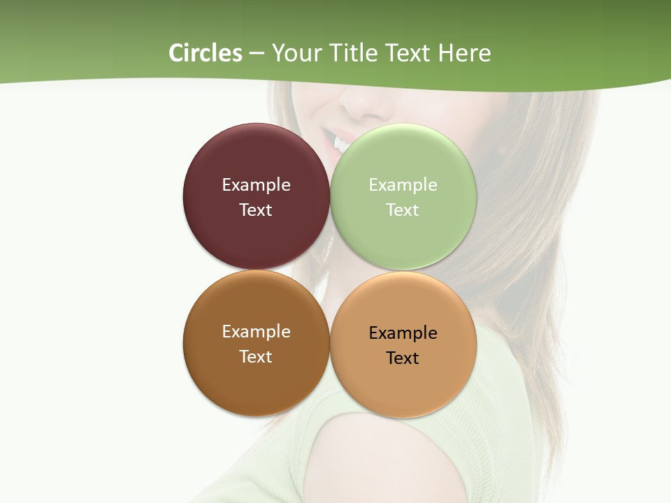 Petal Love Orchid PowerPoint Template