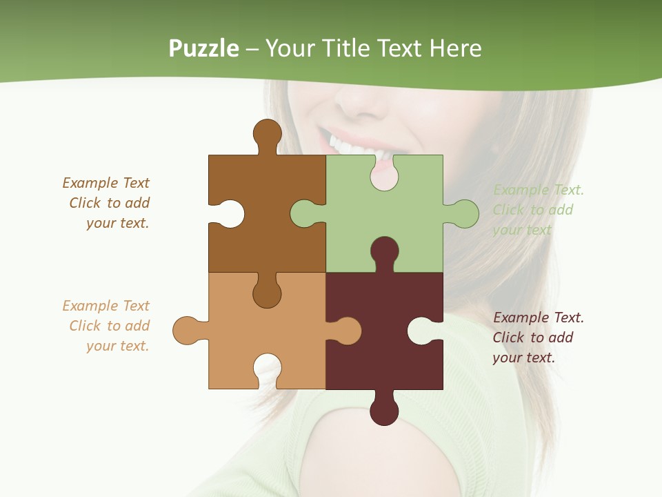 Petal Love Orchid PowerPoint Template